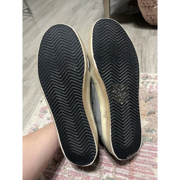 Golden Goose Superstar Glitter Low Top Sneaker Size 41 Gray - Picture 6 of 16